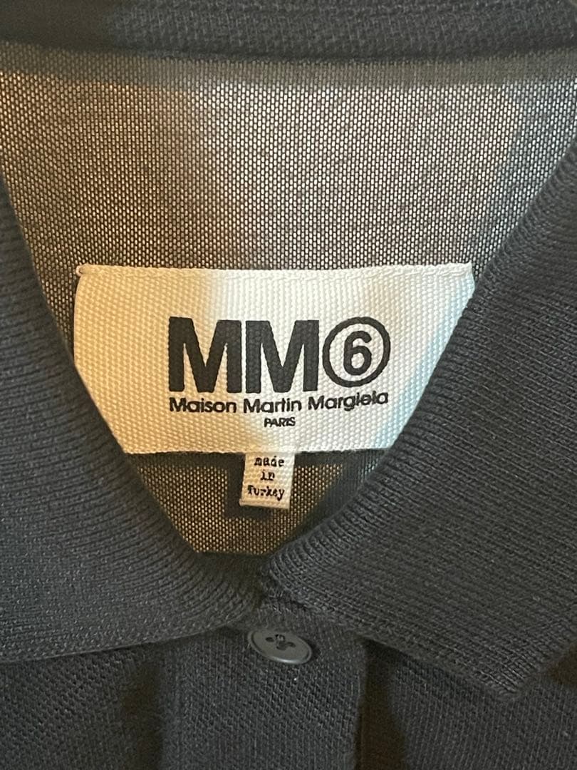 MM6 Maison Marglela シアーポロシャツ