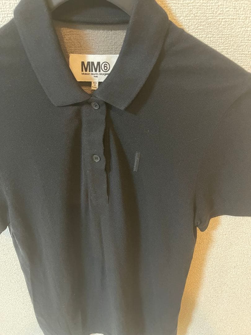 MM6 Maison Marglela シアーポロシャツ