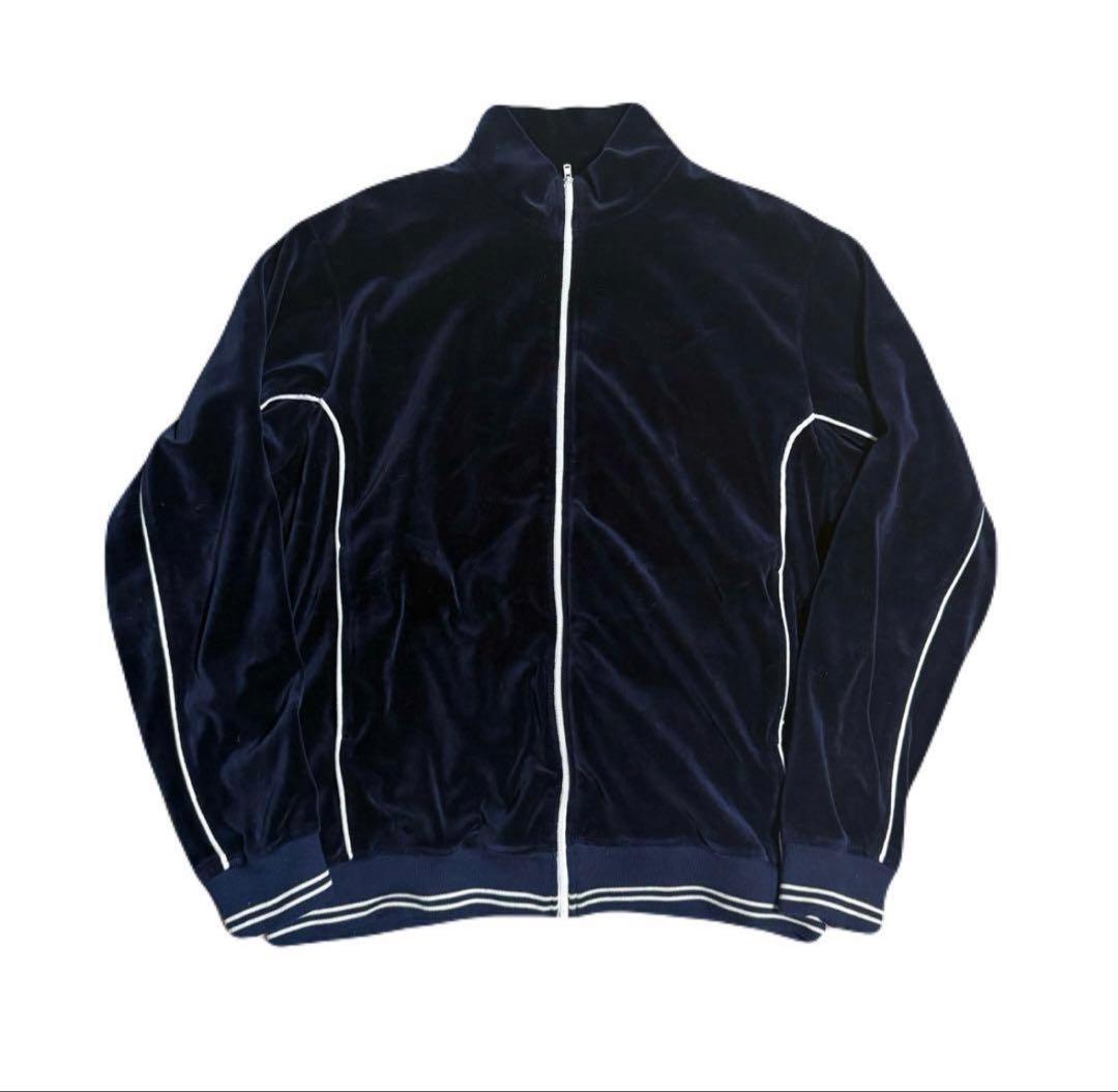 supreme ベロアトラックジャケット