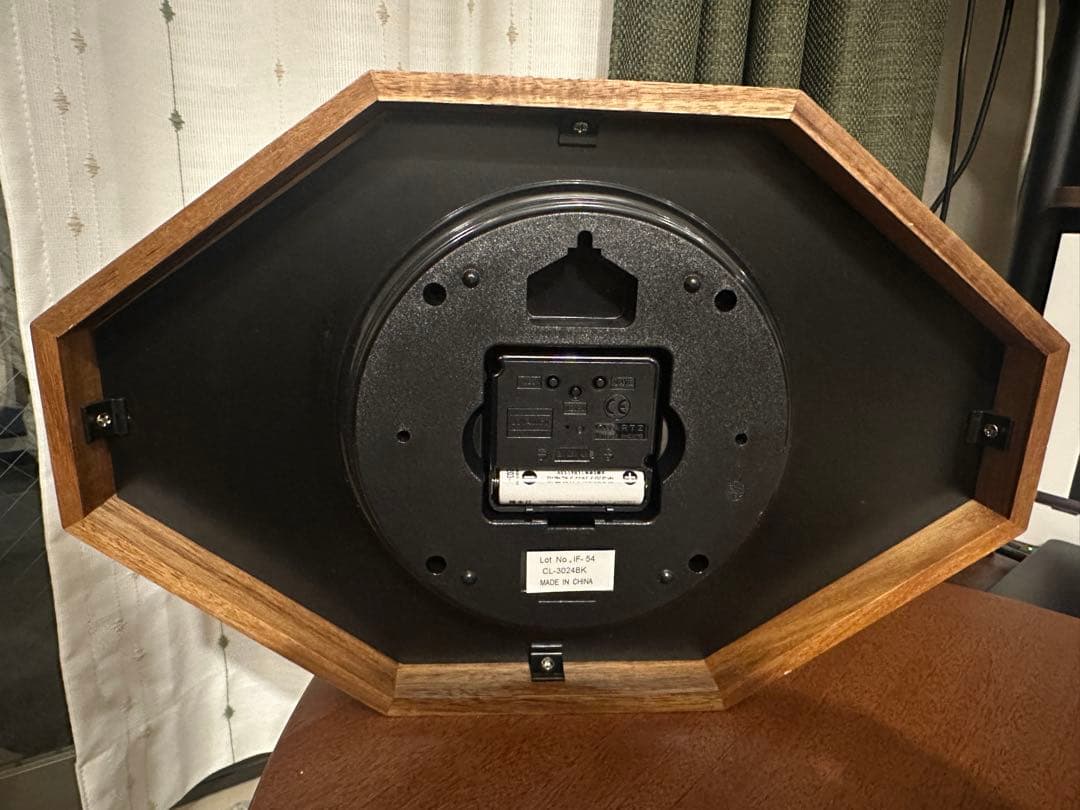 Belmonte ベルモンテ ウォールクロック　ブラック