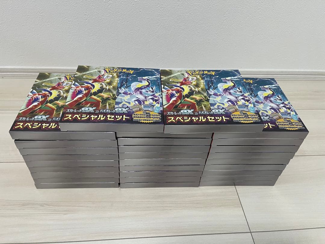 ポケモンスカーレットex&バイオレットexスペシャルセット　コンビニ限定　29箱