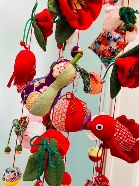 ひな祭り⭕️お値下げ◆ラスト1点◆吊るし雛　吊るし飾り　手作り　ひな祭り　タイプＡ