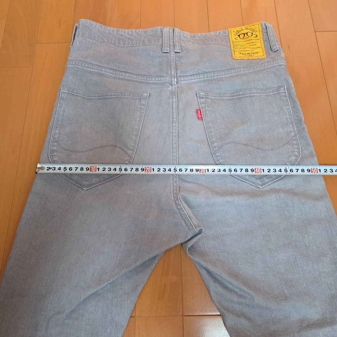 ネイタルデザイン　 グレー サルエルパンツ　32 インチ　(34インチ相当)