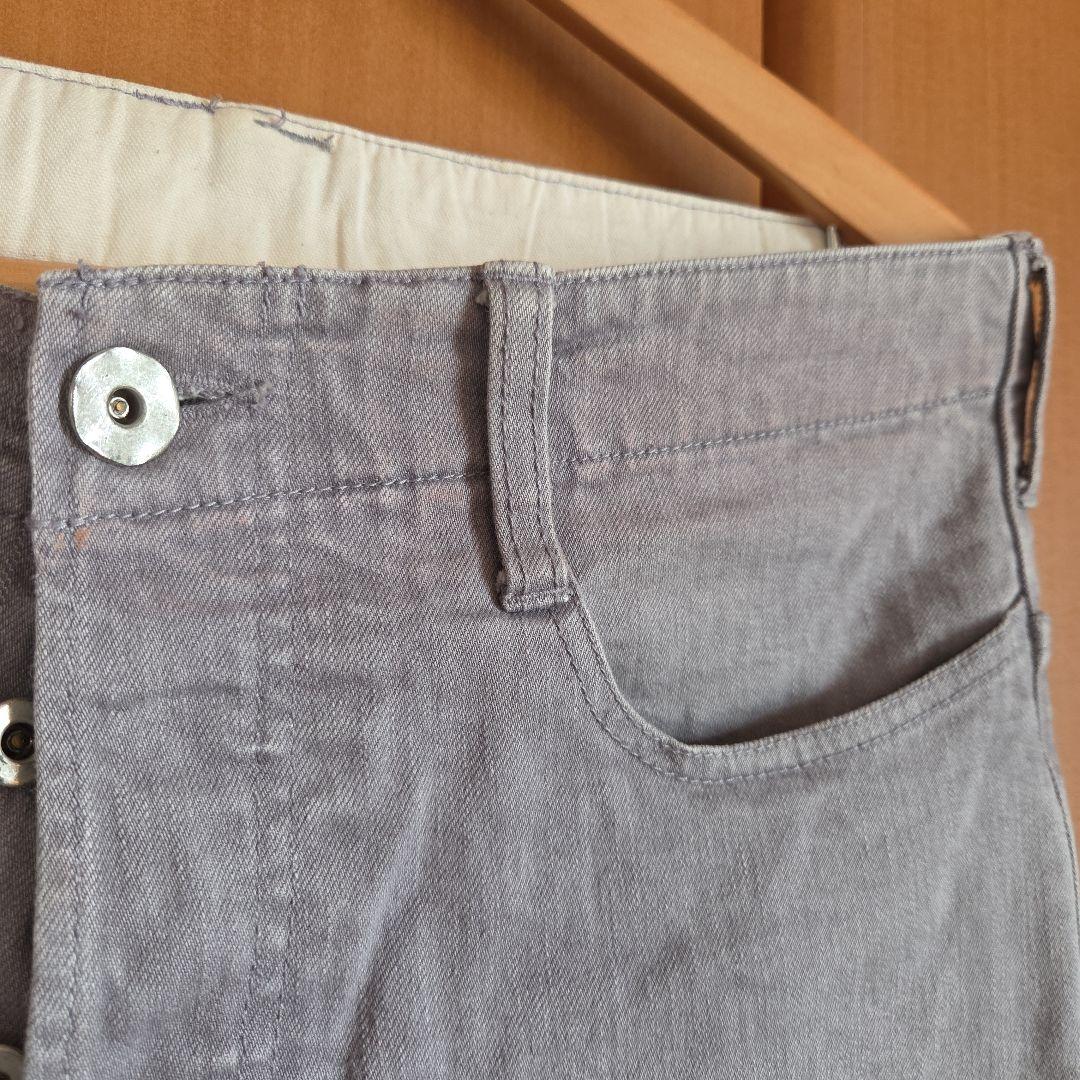 ネイタルデザイン　 グレー サルエルパンツ　32 インチ　(34インチ相当)