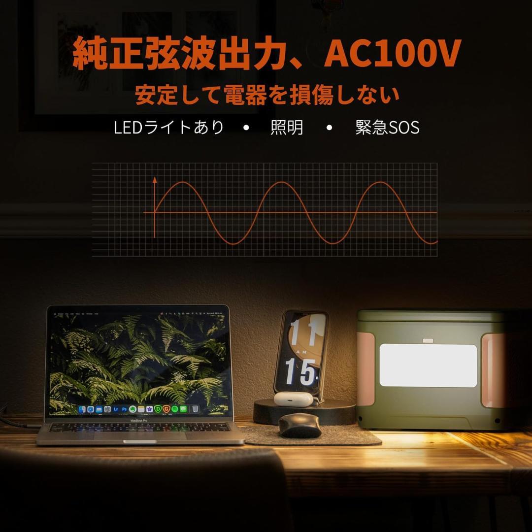 全新品・EEIVOLポータブル電源 1024Wh