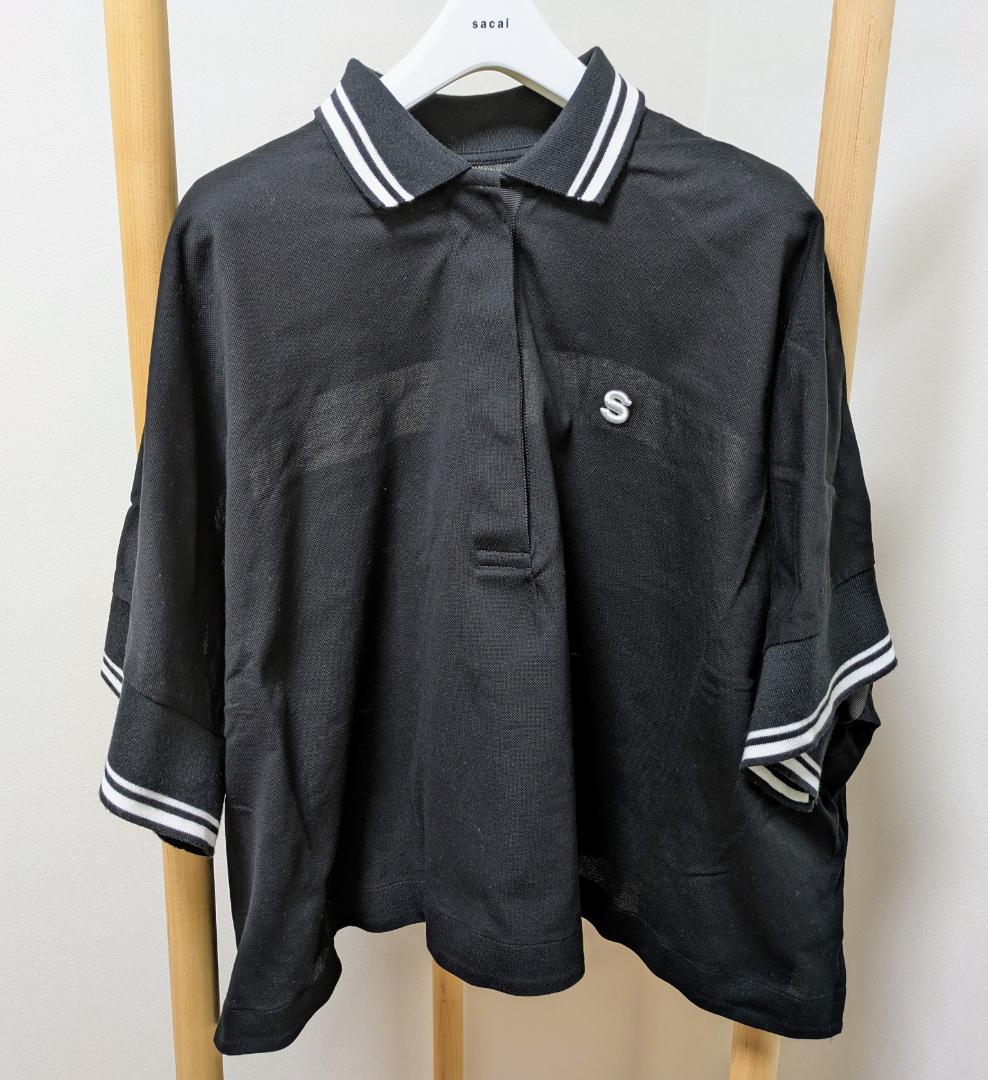 Sacai S Pique Polo Shirt ポロシャツ22-05980