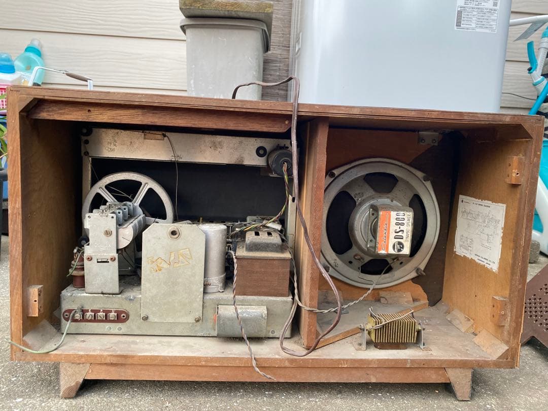 レトロ真空管ラジオ