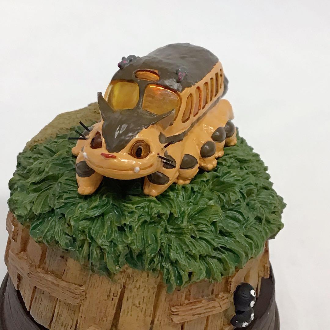 美品　「となりのトトロ」ネコバス フィギュア リアルファンタジー　LED光る