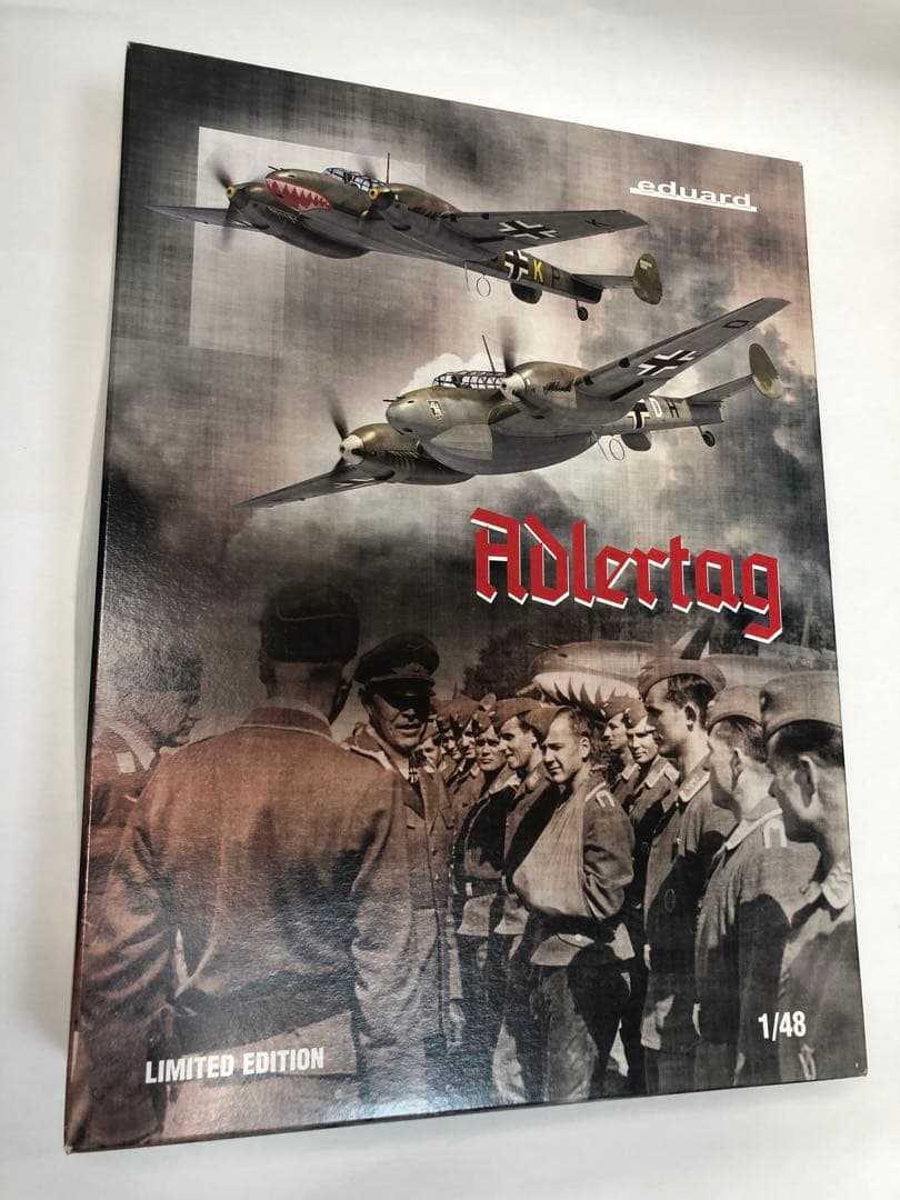 エデュアルド 1/48 鷹の日 Bf110C/D リミテッドエディション
