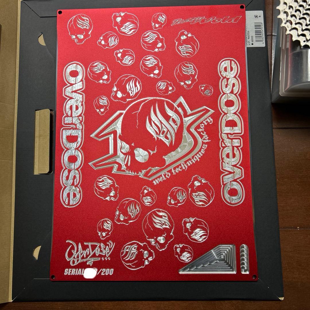 Weld overdose セッティングボード Ver.2レッド