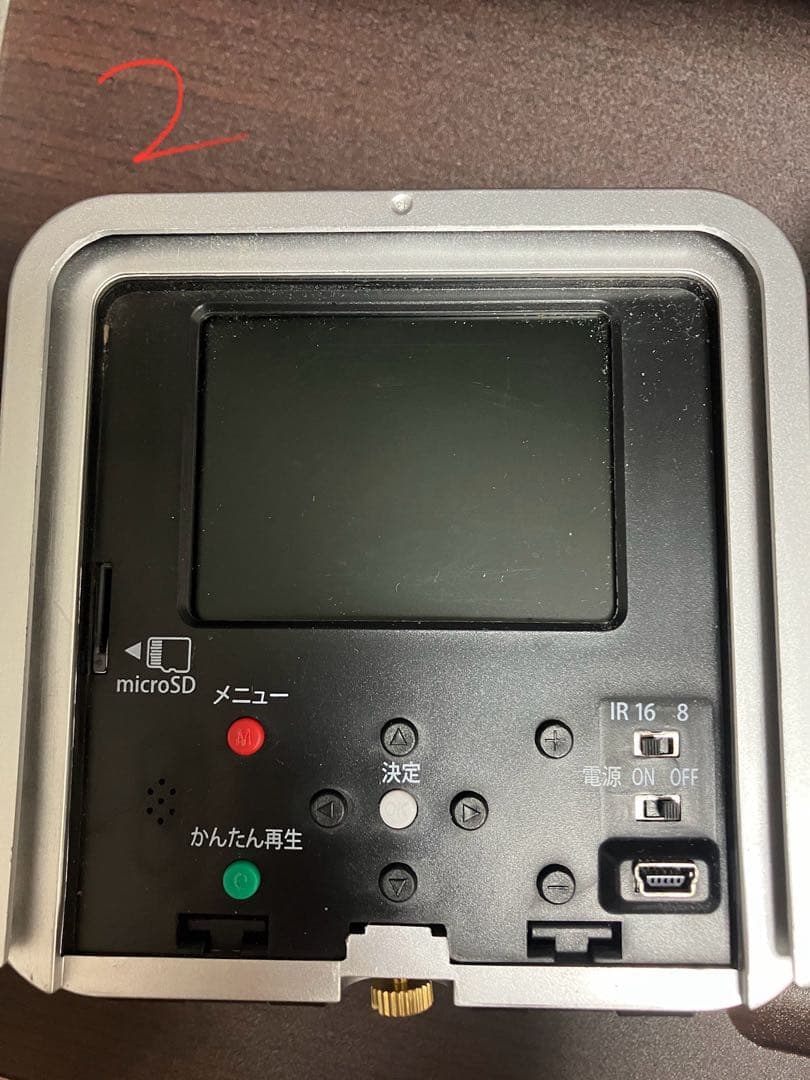 ★2個セット★REVEX モニター付センサーカメラ SD3000LCD