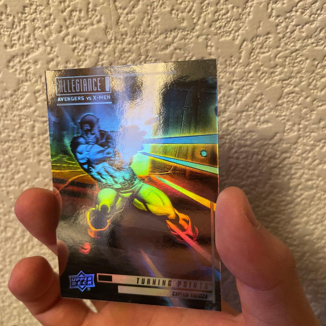 MARVEL アベンジャーズ VS X-MEN キャプテンアメリカ　ホロ