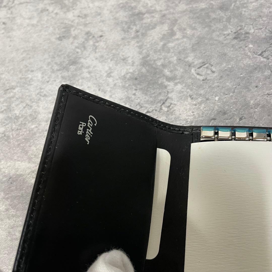 新品未使用 Cartier カルティエ レザー ドゥーブルCロゴ キーケース