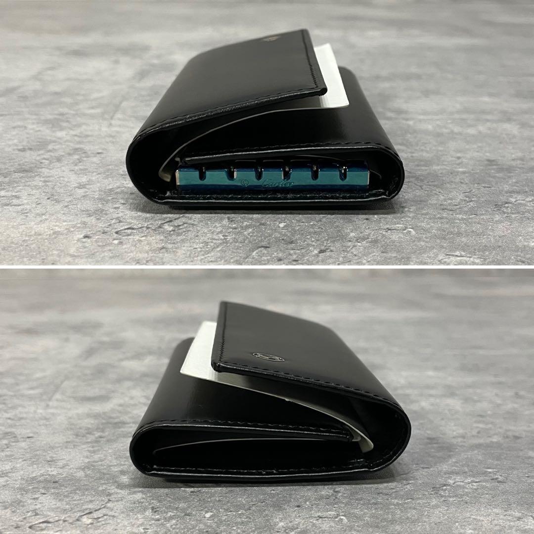 新品未使用 Cartier カルティエ レザー ドゥーブルCロゴ キーケース