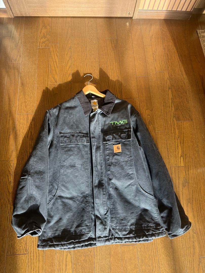 Carhartt 企業ロゴ　デトロイトジャケット　USA製