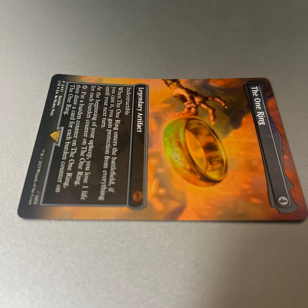 ③MTG foil 《一つの指輪/The One Ring》フルアート