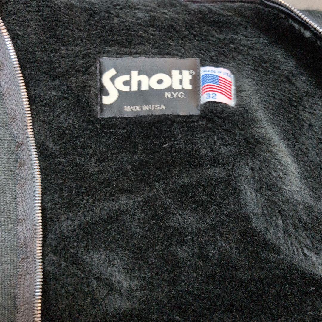 schottライダースジャケット32