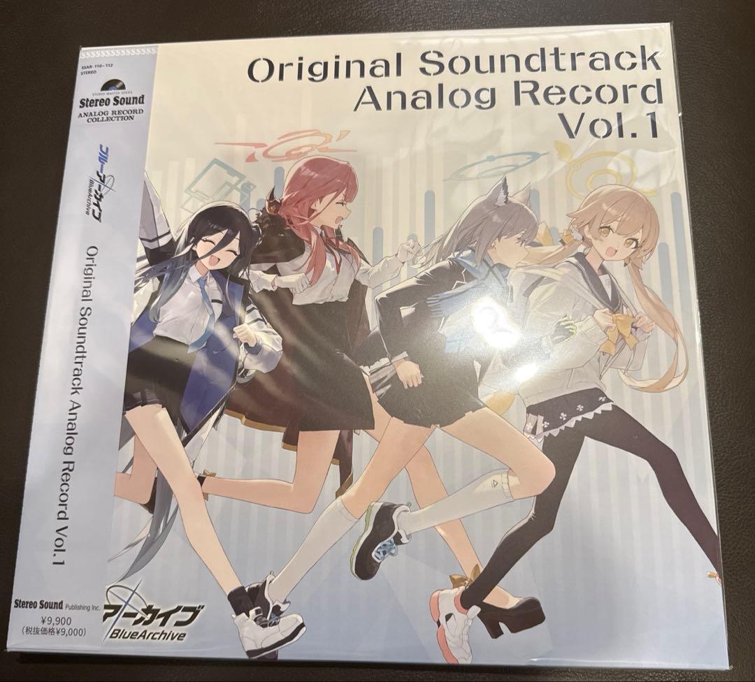 新品未開封 ブルーアーカイブ アナログレコード　OST Vol1 ブルアカ