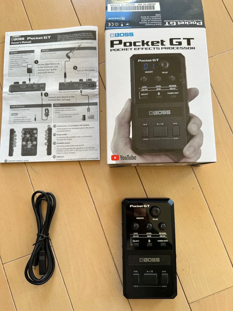 ギター BOSS Pocket GT