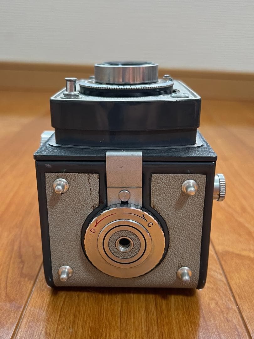 【動作品】Yashica-A 二眼レフカメラ【ケース付き】