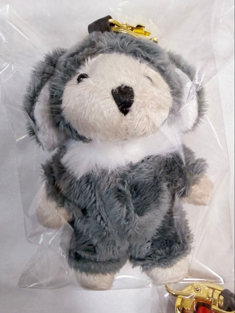 the GazettE ガゼット ベアキーリング ベア 葵 AOI 5種 未使用