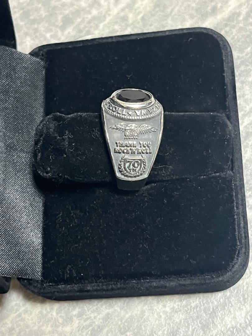 矢沢永吉　カレッジリング 70TH.BIRTHDAY 19号