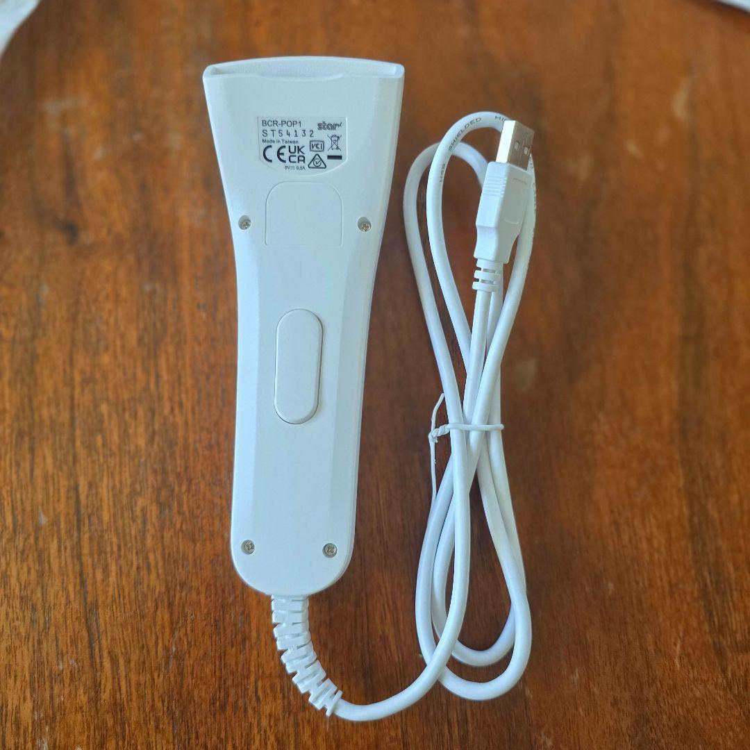 スター精密 BCR-RP01 USB バーコードリーダー スキャナー ホワイト