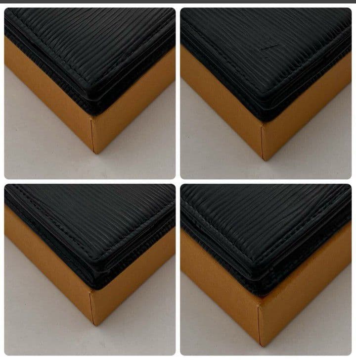 極美品ルイヴィトンエピポルトモネ小銭入れ財布ブラック目立った傷や汚れなし送料無料