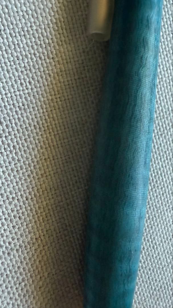 値下げこぶた工房　スタビライドウッド　青　縮み杢