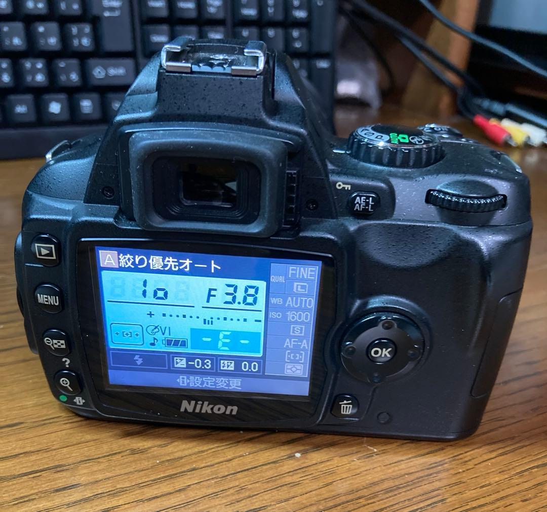 Nikon D40X 18-200mm レンズおまけ