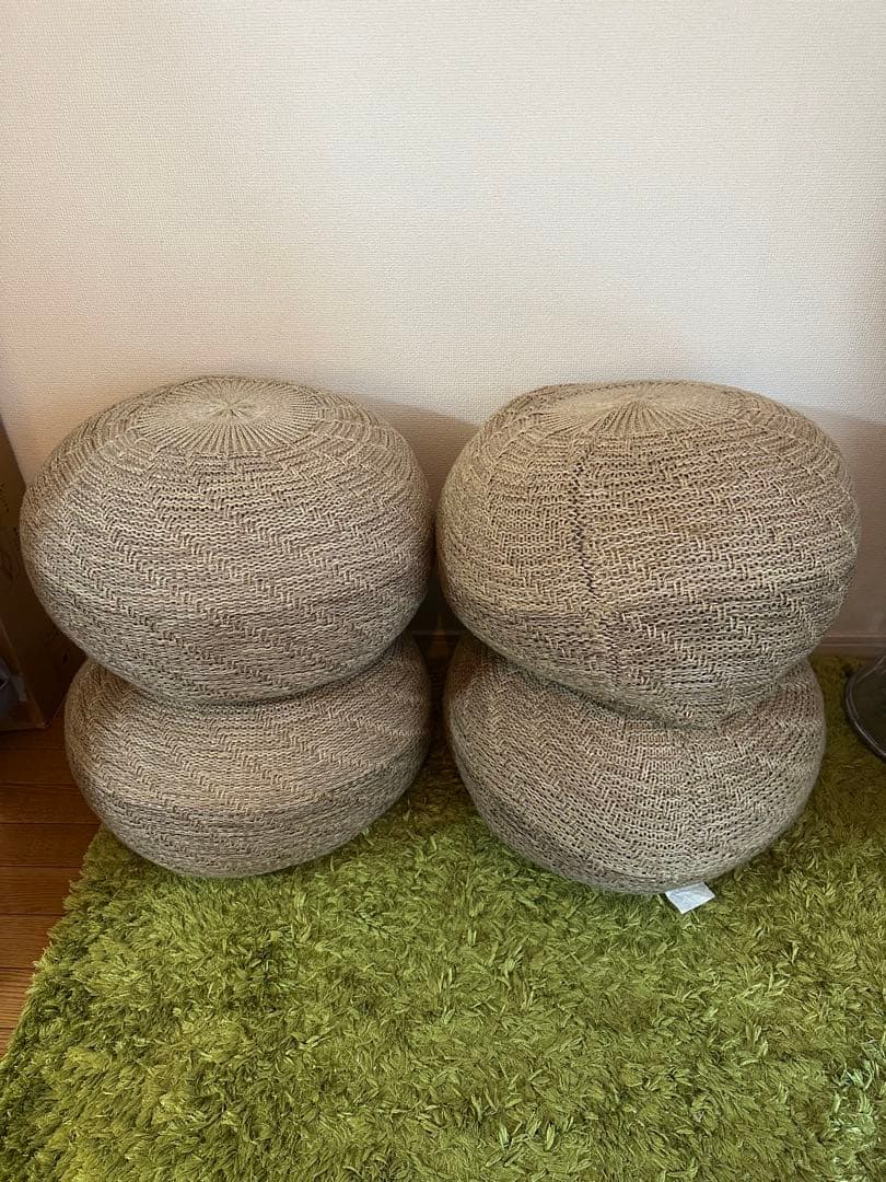 早い者勝ち 4個セット IKEA SANDAREDサンダレード　プーフ