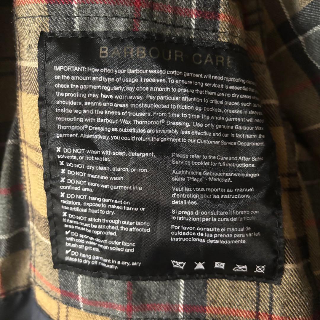 Barbour BEDALE JACKET ネイビー