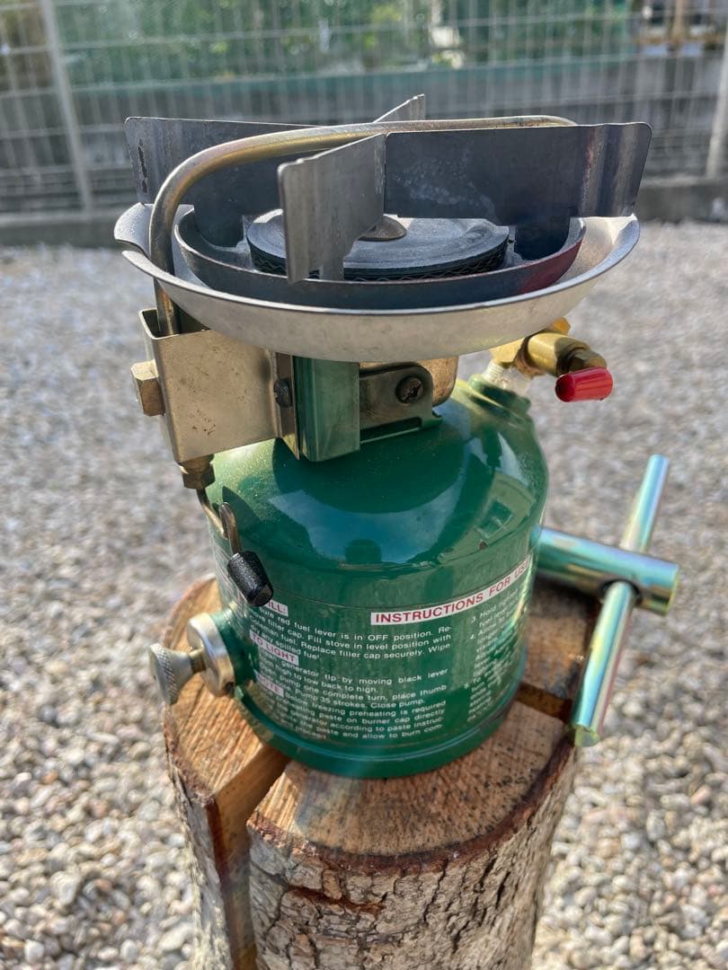 PEAK 1 モデル576 シングルバーナーコンロ　チェックバルブレンチ付き