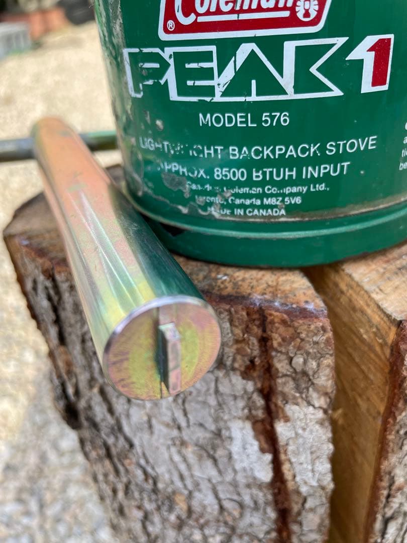 PEAK 1 モデル576 シングルバーナーコンロ　チェックバルブレンチ付き