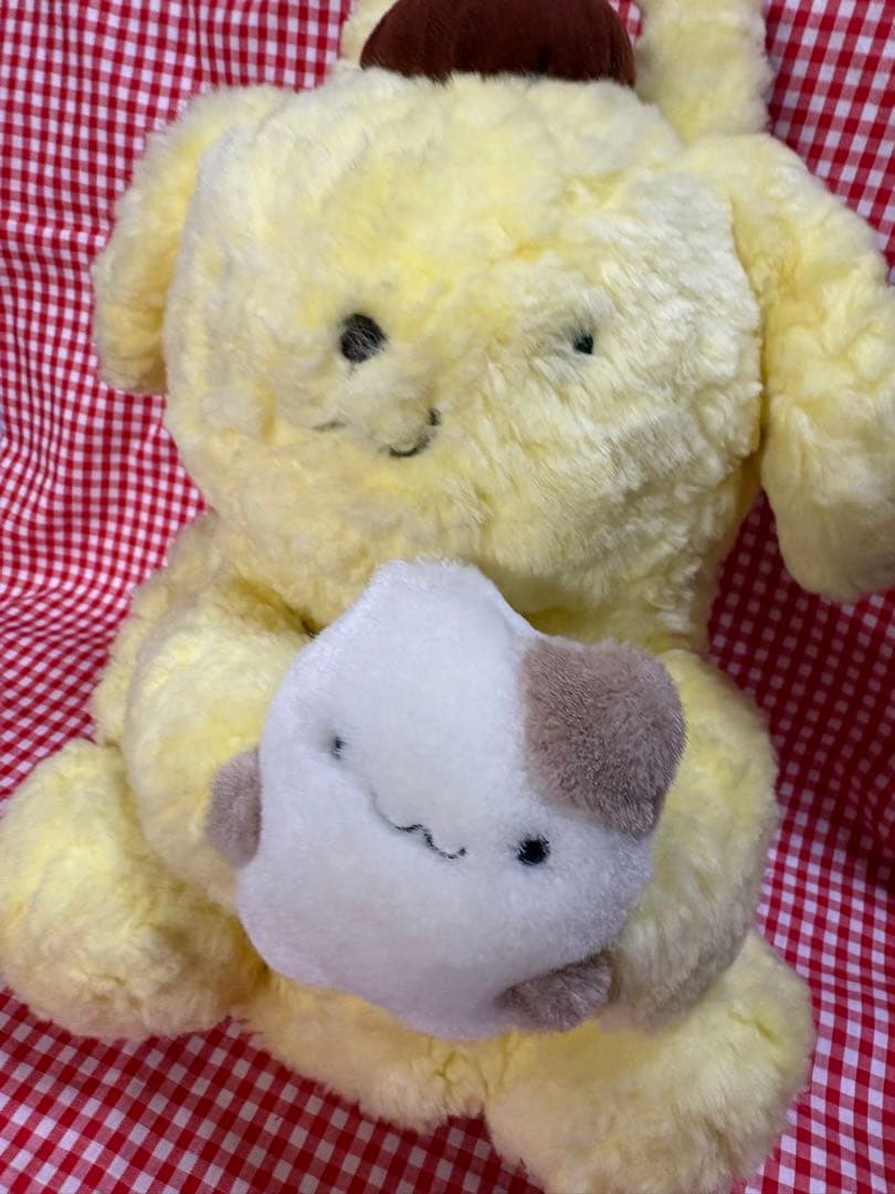ポムポムプリン レトロ ぬいぐるみバッグ