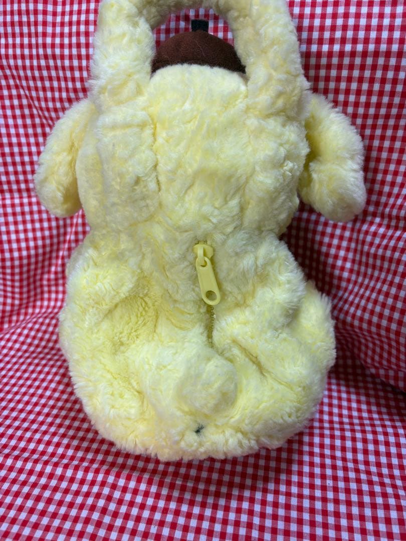 ポムポムプリン レトロ ぬいぐるみバッグ