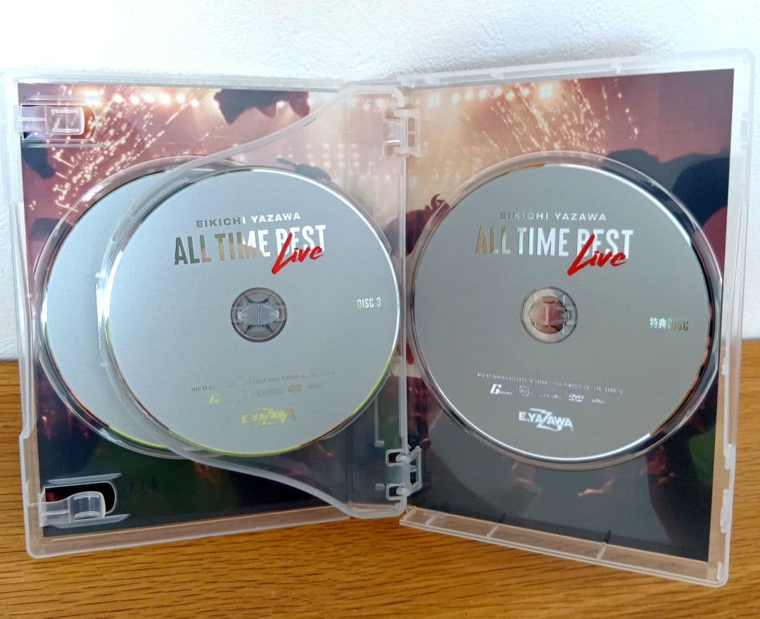 【極美品】矢沢永吉/ALL TIME BEST LIVE〈4枚組〉