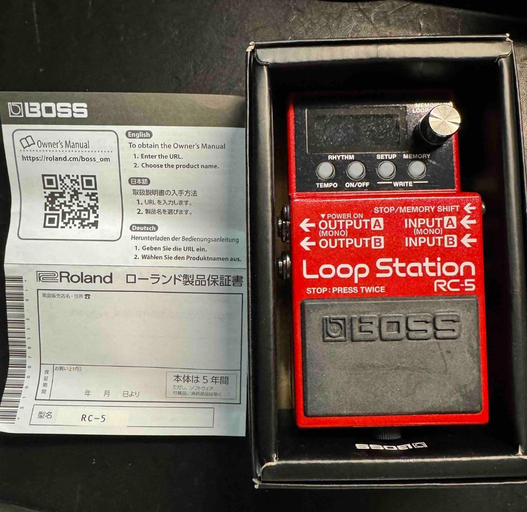 【うめっこ】BOSS Loop Station RC-5