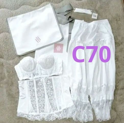 セモア エレガントシリーズ ライダルインナー C70 付属品 計6点セット