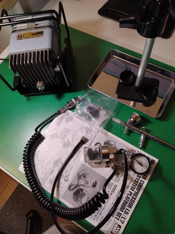 クレオスリニアコンプレッサーL7レギュレーター/プラチナセット