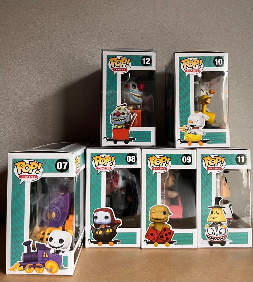 Funko ディズニー　ナイトメア ビフォア クリスマス　コンプリートセット蓄光