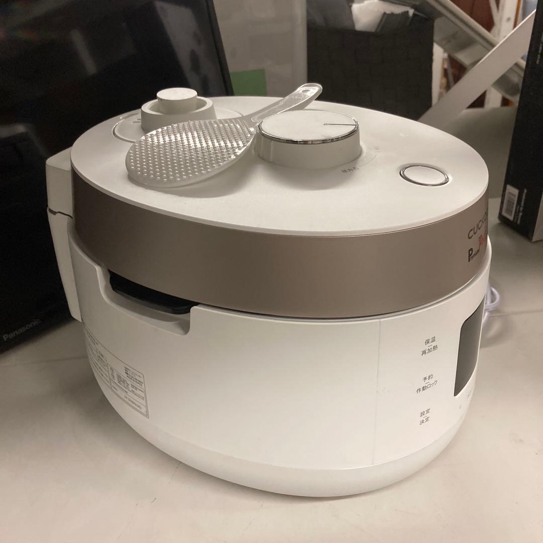 CUCKOO 電気圧力鍋 P-EX ホワイト 炊飯器 プレミアム 圧力名人