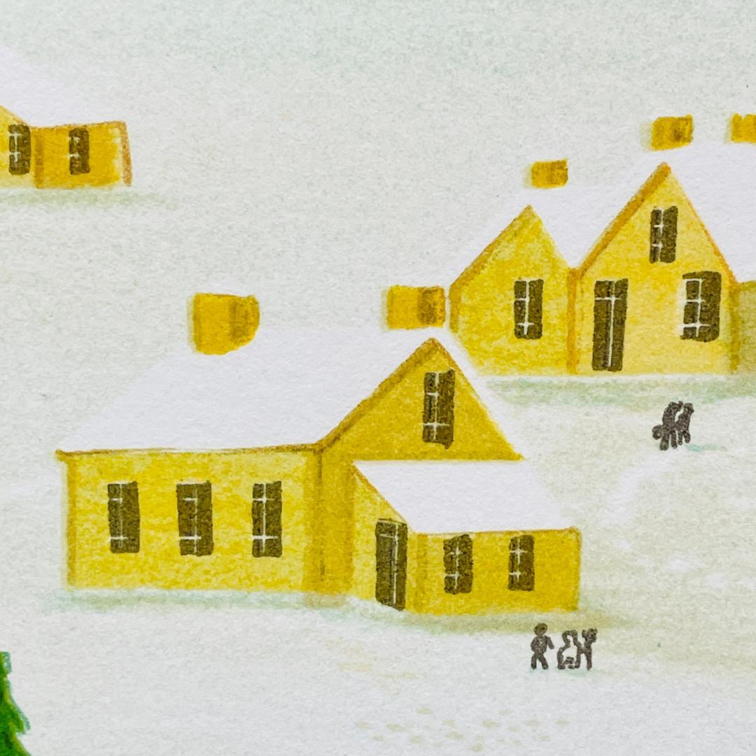 真作保証 ファンシュ・ルダン『ロッキー山脈の熱気球』大作 画寸h50×w65cm