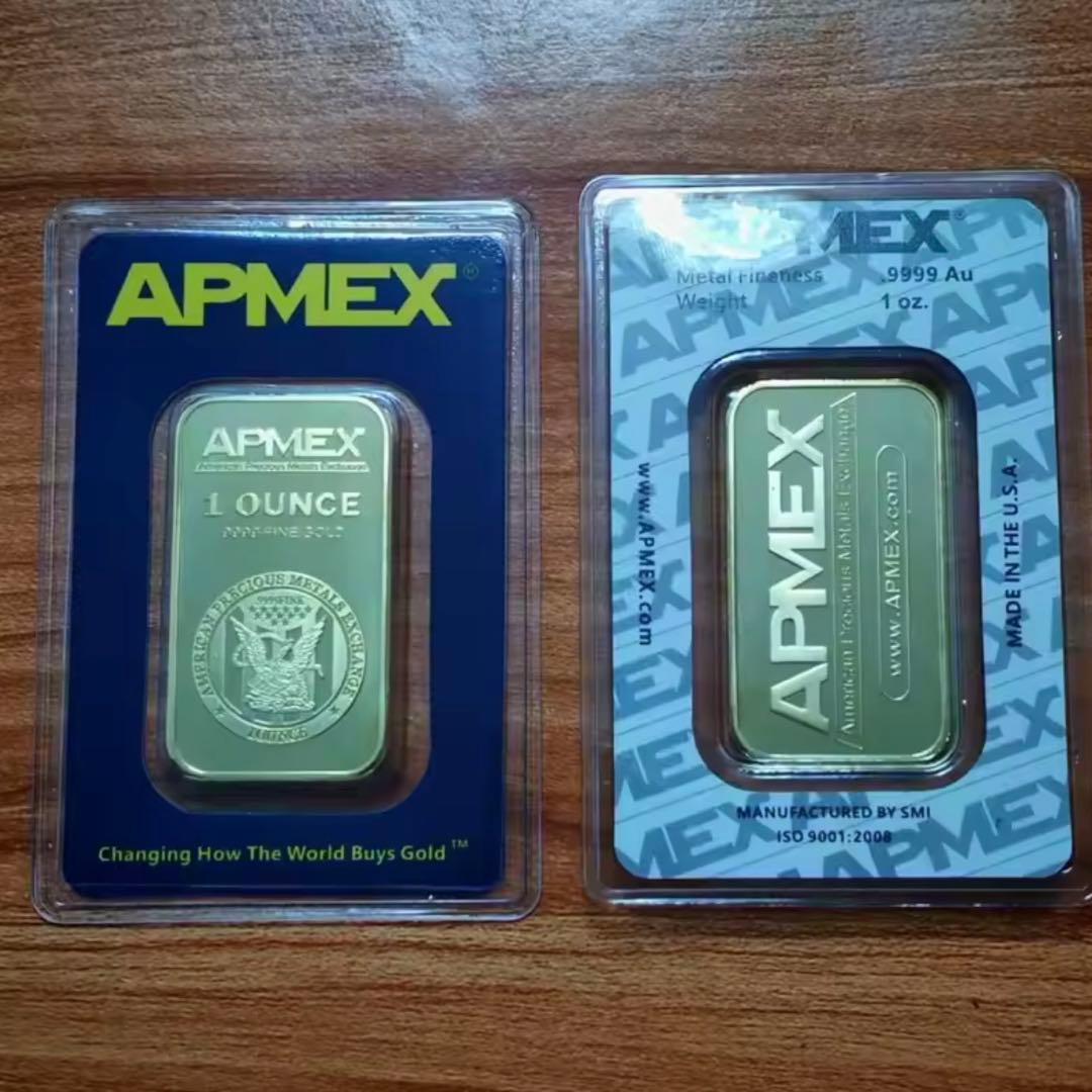 m*7様 APMEX純金バー レプリカインゴット PERTHMINT 金運
