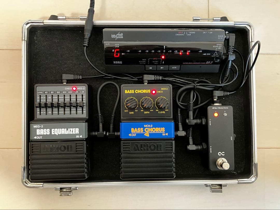 ベース　エフェクター　セット チューナー　コーラス　イコライザー
