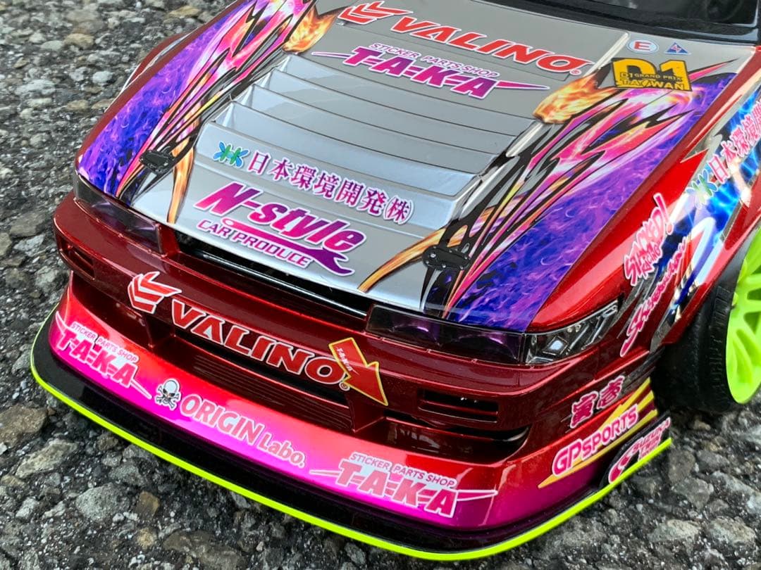 アディクション S13 シルビア 2024中村直樹選手　キャンディラメ塗装未使用