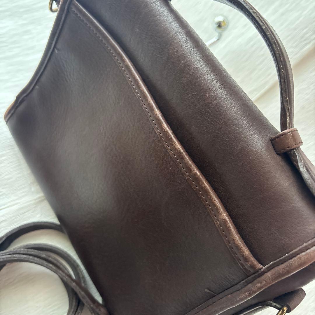 オールドコーチ　ショルダーバッグ　ターンロック 9870