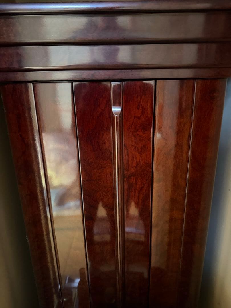 90万円前後？総無垢シタン？カリン？ 巨大家具調仏壇 最高級 最高級彫刻