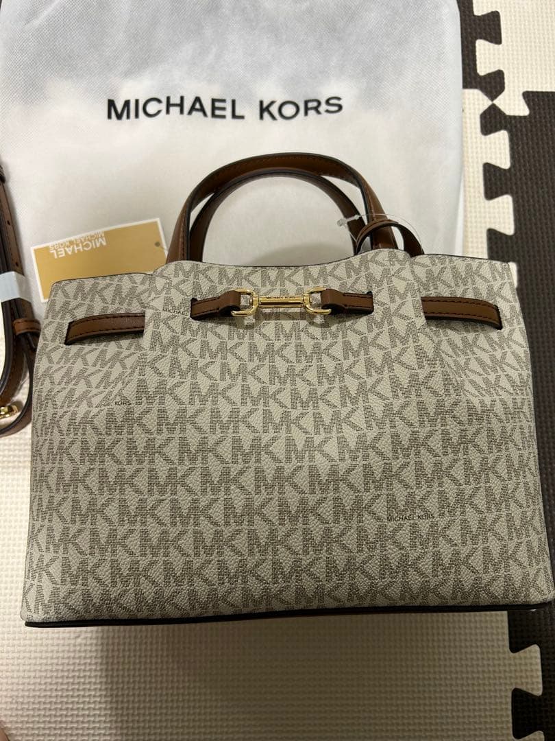 MICHAEL KORS MKロゴプリントショルダーバッグ