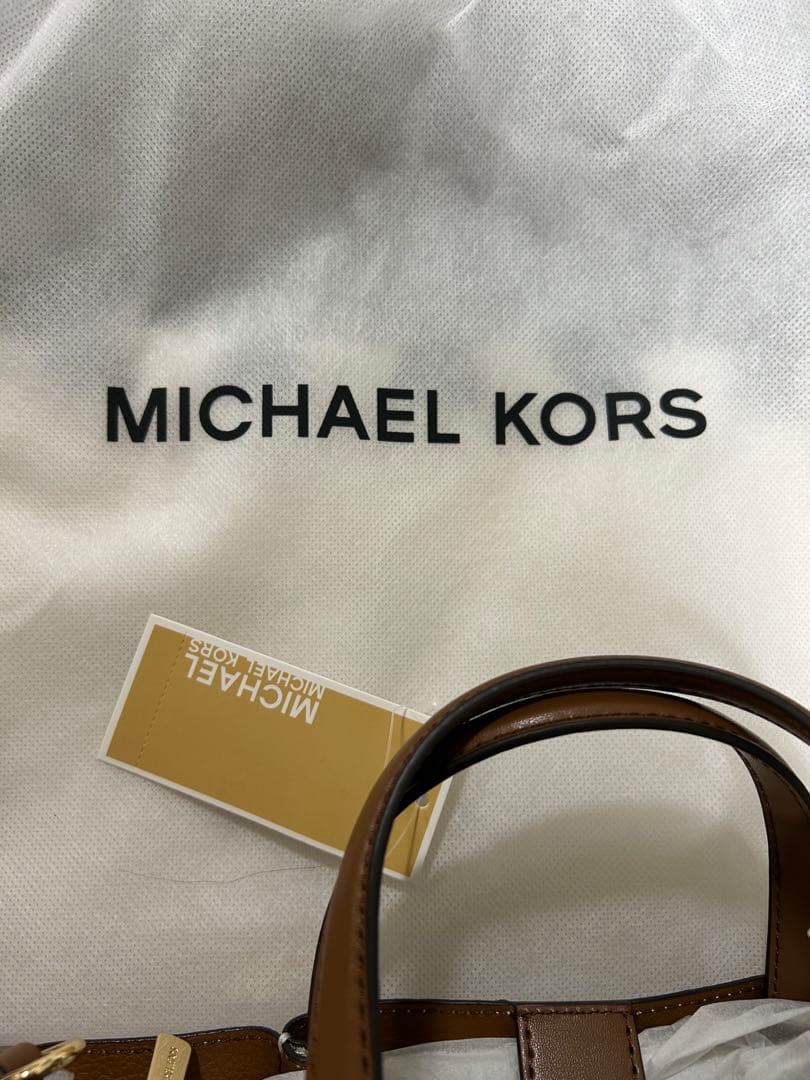 MICHAEL KORS MKロゴプリントショルダーバッグ